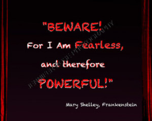 mary shelley frankenstein quotes Mary Shelley Frankenstein Goth