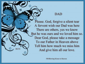 Missing Dad in Heaven Quotes Missing my Dad in Heaven