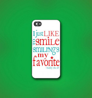 Christmas #Elf #Movie #Quote - Design Print for #iPhone #4/4s Case or ...