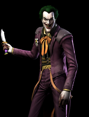 The Joker as he appears in Injustice: Gods Among Us