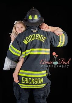 Newborn & Firefighter Daddy | Santa Cruz, CA Photographer - Santa Cruz ...