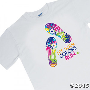 color run t shirt in 13642596 make this bright shirt even more ...