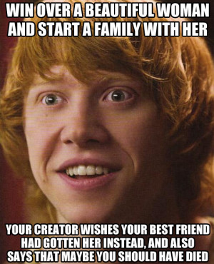 POOR RONALD WEASLEY.
