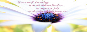 Flowers timeline cover, Flowers quote timeline cover banner