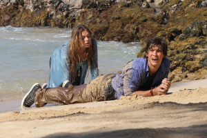 Indiana Evans and Brenton Thwaites Get Started Filming the Blue Lagoon ...