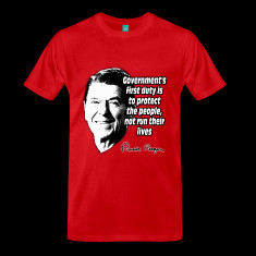 reagan quote protect the people t shirts designed by dominored
