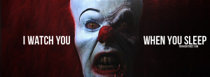 Watch You When You Sleep IT Clown Evil Clown Haunt Your Memories