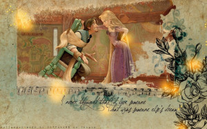 Disney Princess Tangled~Rapunzel and Flynn