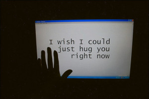 hug, internet, love, now, virtual love, wish