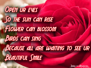 Flower wallpaper amazing and smile quotes sms for free download flower ...