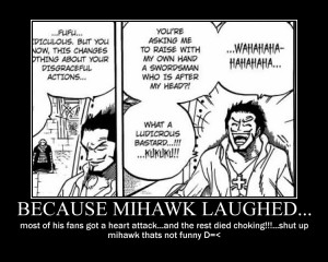 Mihawk Funny Motivational Antarticaeyes