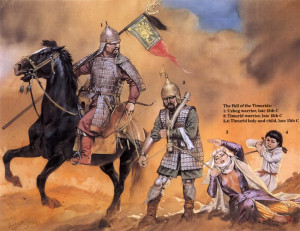 Khazar warriors