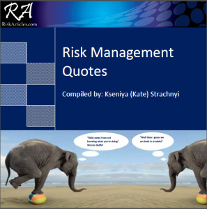 Quotes On Risk Management
