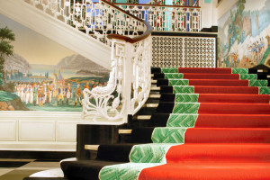 Greenbrier Hotel Stairwell - image from Greenbrier Hotel