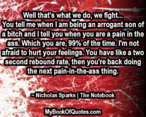Notebook Quotes Thats What We Do We Fight Best quotes from the ...