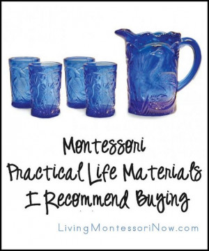 Montessori Practical Life Materials I Recommend Buying #SuliaMoms # ...