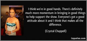 More Crystal Chappell Quotes