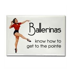 Ballerinas Know How To Get To The Pointe