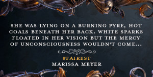 Fairest by Marissa Meyer came out on 1/27/15! Are you planning on ...