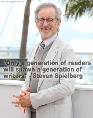 Steven Spielberg on Readers and Writers