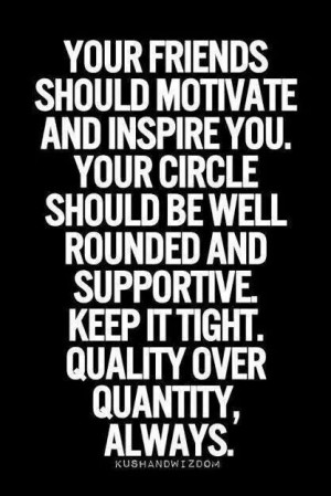 Quality over quantity. Always.