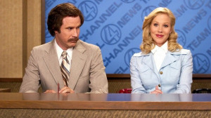 This movie is about Ron Burgundy, a rather eccentric news reporter who ...