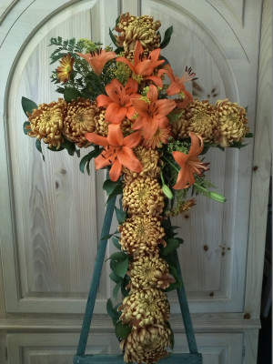 Standing Funeral Flower Arrangements