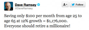 ... headline that stated Dave Ramsey Offers Dangerous Financial Advice