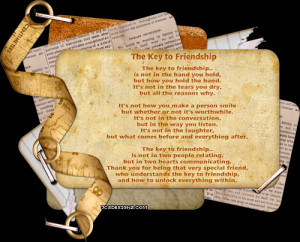 Key To Friendship