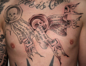 ... Justin Sullivan (the lead singer) to hand write them on the scrolls