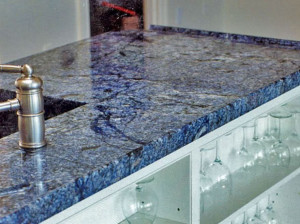 Ice Blue Granite Countertops