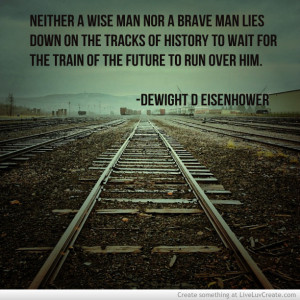 Train Track Life Quote picture
