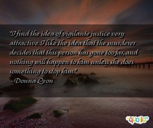 find the idea of vigilante justice