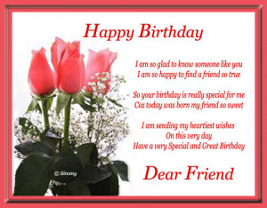 Wish your close friends/ buddies with this warm birthday message.