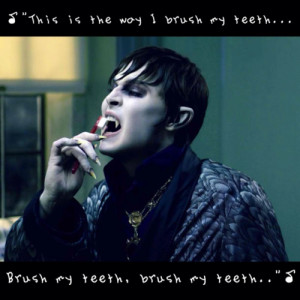 ... by Tim Burton. Still features Johnny Depp as Barnabas Collins