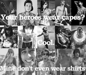 your heroes wear capes