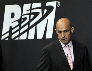 Research In Motion (RIM) Co-Chief Executive Officer Jim Balsillie ...