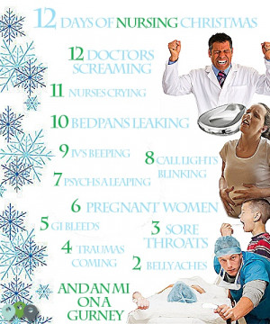 12 days of Nursing christmas