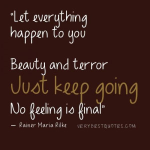 Fearless quotes let everything happen to you