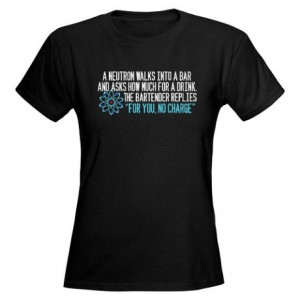 Science Joke Women's Dark T-Shirt