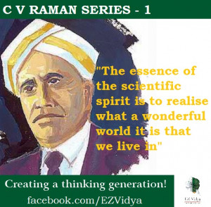 Quotes by C V Raman