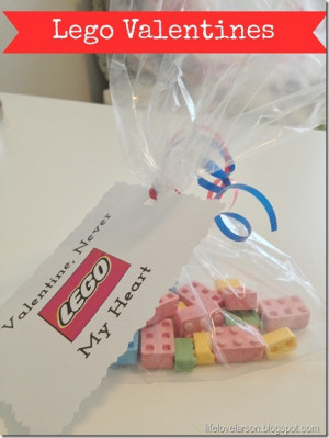 Never “Lego” My Heart {Valentines}