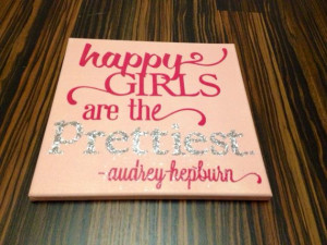 Baby girl wall art. Quotes on canvas. Nursery art. on Etsy, $19.00