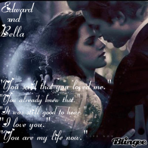 ... it made me cry happy tears of course tags prom bella edward love quote