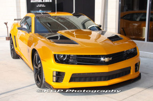 ... on checking out the latest Transformers movie, if just for the cars