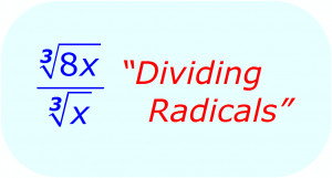 radicals math