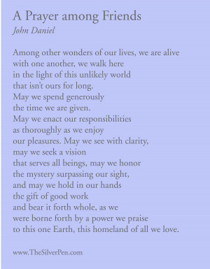 Prayer Quotes for a Friend http://www.thesilverpen.com/2012/11/26 ...