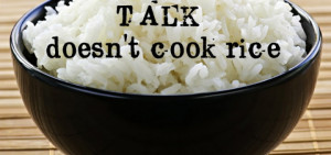 Chinese Quote #1 Wisdom in rice
