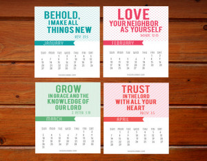 These are the new year bible verses verse calendar creative Pictures
