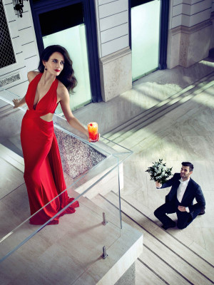 Eva Green foto Calendario Campari 2015 Septiembre / 28 de 37